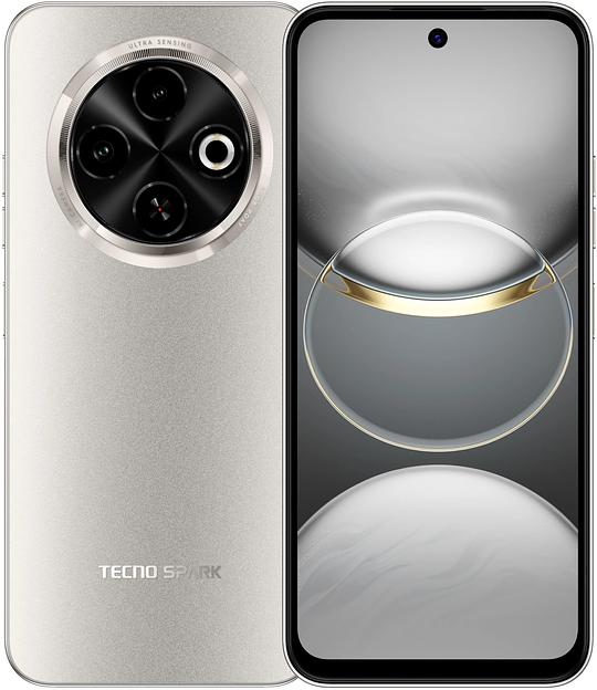 Смартфон Tecno Spark 30C 256Gb 8Gb золотой моноблок 3G 4G 6.67" 720x1600 Android 14 48Mpix 802.11 a/b/g/n/ac NFC GPS GSM900/1800 TouchSc Protect фото 1
