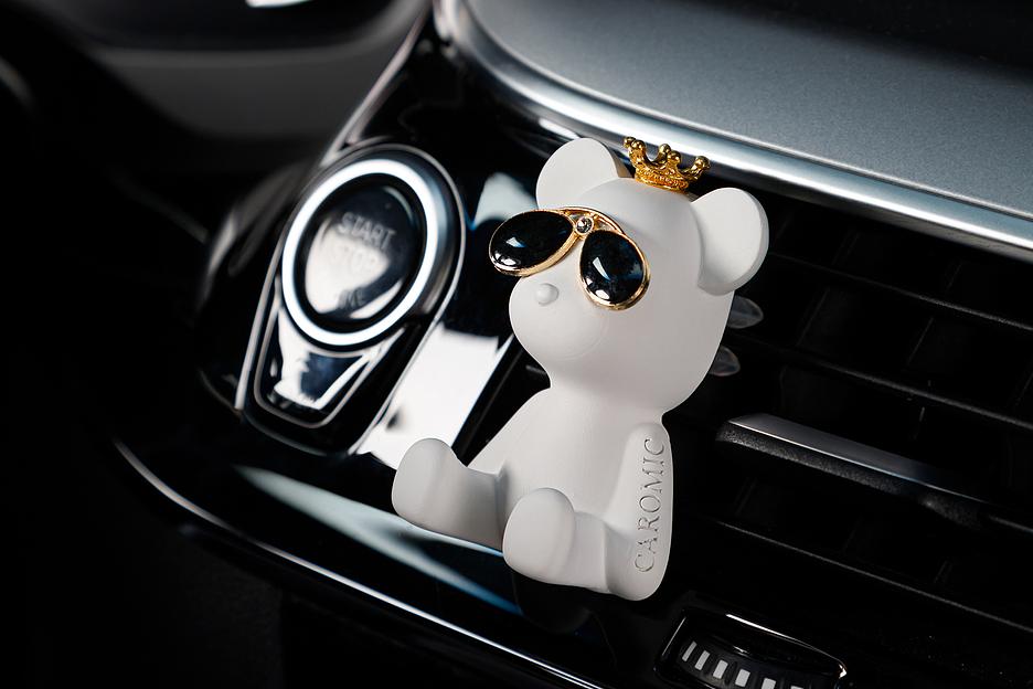 Аромакерамика для автомобиля «Мишка в очках» опт фото 1