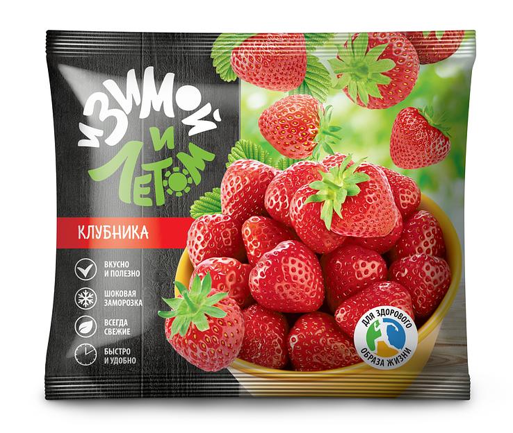 Клубника замороженная «И зимой, и летом», 400 г ОПТ фото 1