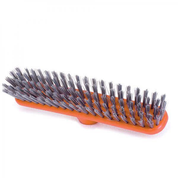 Щетка для уборки (скраббер), ширина 27 см, щетина 3,5 см, пластиковая, еврорезьба, IDEA, Россия (601321) фото 2