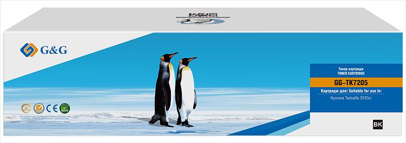 Тонер-картридж G&G toner-cartridge for Kyocera Taskalfa 3510ci with chip 35000 pages гарантия 36 мес. (GG-TK7205) фото 2