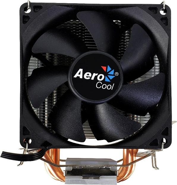 Устройство охлаждения(кулер) Aerocool Verkho 3 Soc-FM2+/AM2+/AM3+/AM4/1150/1151/1155 4-pin 15-24dB Al+Cu 120W 530gr Ret фото 1