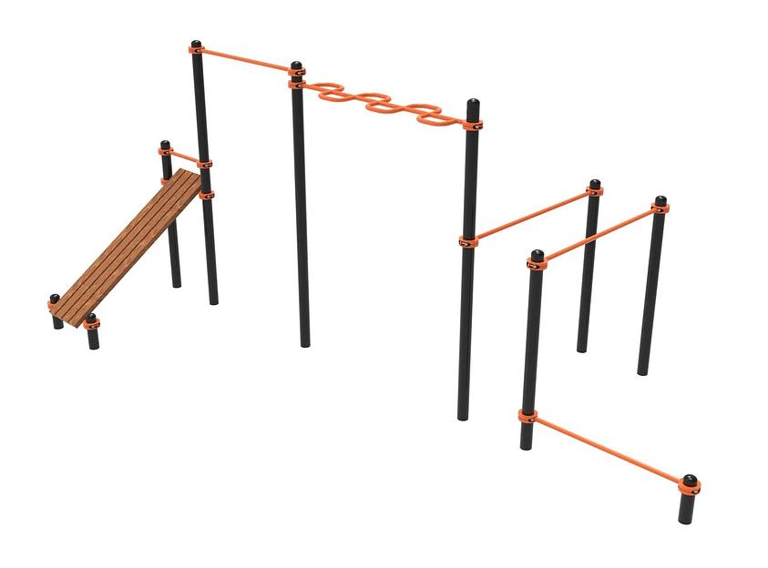 Воркаут комплекс DLG «ВК-1066» фото 1