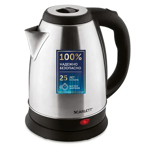 Электрический чайник Scarlett SC-EK21S51 (металл) фото 1