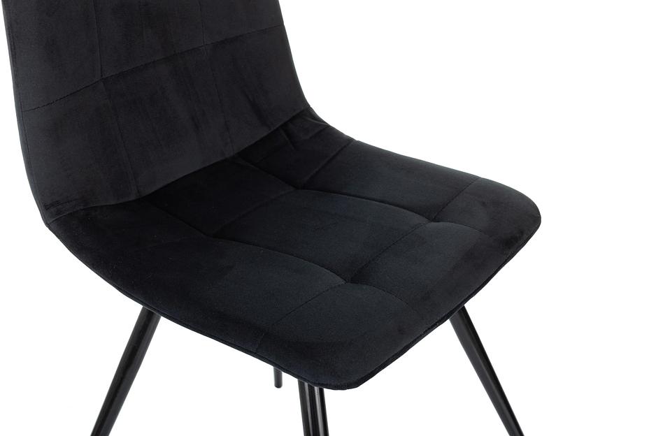 Стул для дома Бюрократ CH-K1_4 комплект 4шт черный Holland 75 металл черный на ножках (CH-K1_1/HL75_4) фото 6