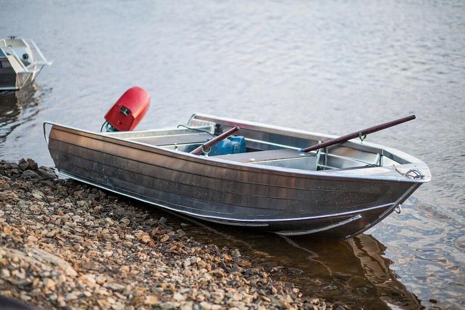 Алюминиевая лодка Тактика 430 РМ, 420*160*70 мм фото 1