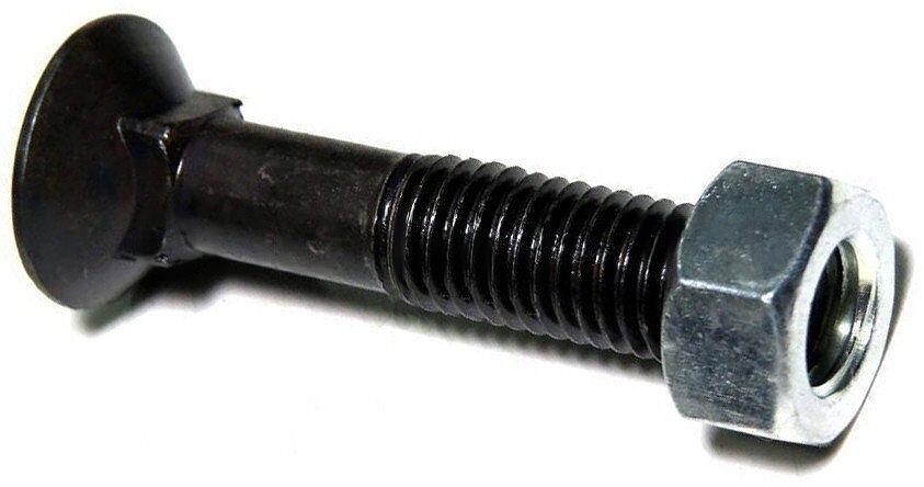 Болт М12×55-12.9 кв. подголовник DIN 608 с гайкой Lemken 3015786 опт фото 1
