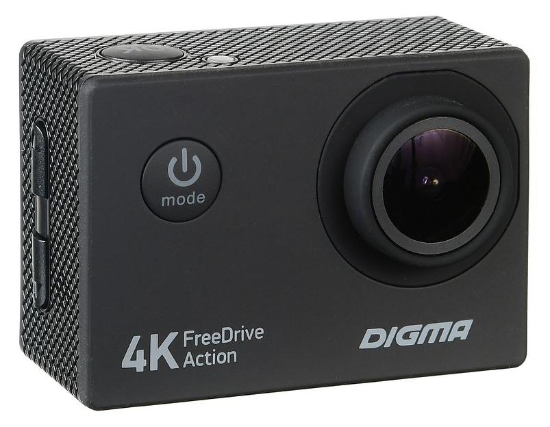 Видеорегистратор Digma FreeDrive Action 4K черный 8Mpix 2160x3840 2160p 140гр. фото 6