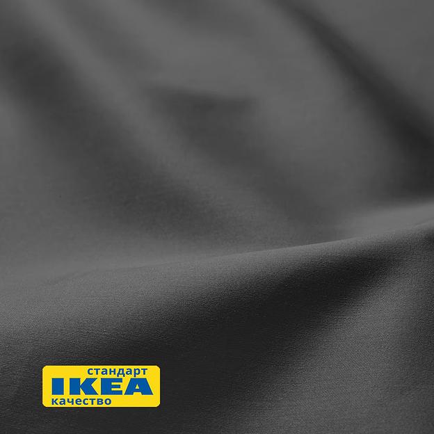 Простыня на резинке НАТЕСМИО (ИКЕА НАТТЭСМИН) 90x200, темно-серый KL-40442685 фото 5