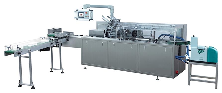 Автоматический станок для упаковки косметических салфеток в коробку модель LUKSAX фото 1