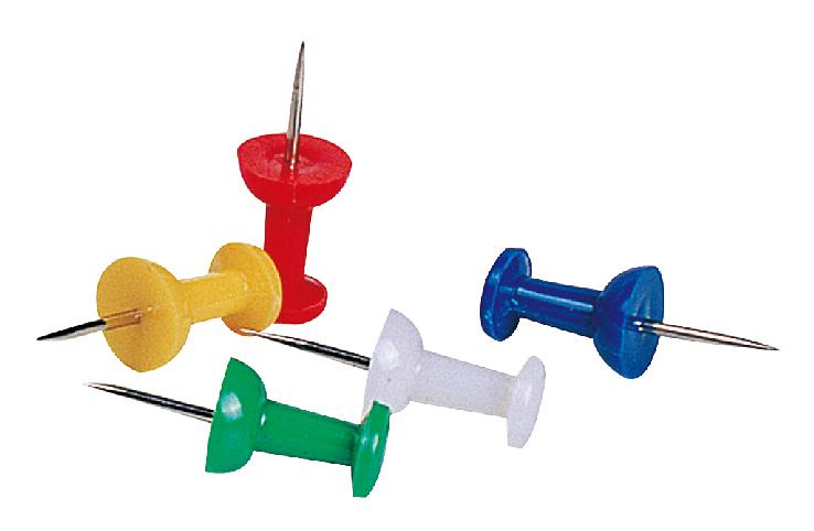 Гвоздики Deli E0021 l=25мм ассорти (упак.:35шт) пластиковая коробка фото 1