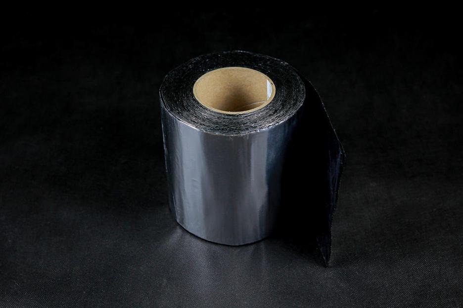 Лента герметизирующая бутилкаучуковая фольгированная Герметекс ЛМ.C.Ф 100мм*10м фото 1