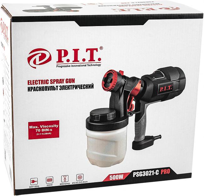Краскораспылитель P.I.T. Мастер 0.8л/мин соп.:0.8мм бак:0.9л фото 1