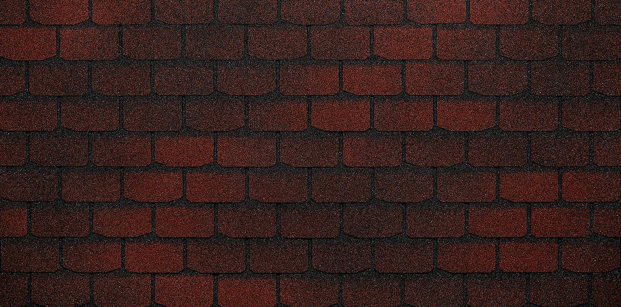 Гибкая черепица Döcke PIE Eurasia «Плитка» красный опт фото 1