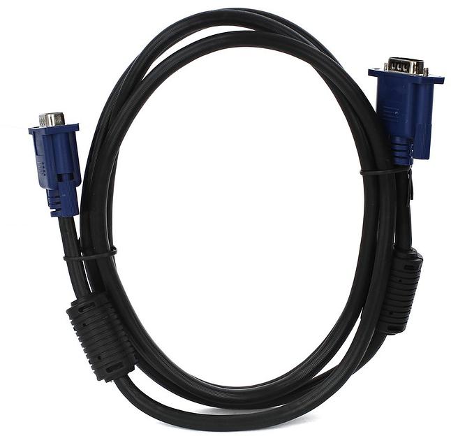 VCOM VVG6448-1.8M(O) Кабель монитор-SVGA card (15M-15M) 1,8м 2 фильтра[6937510840526] фото 1