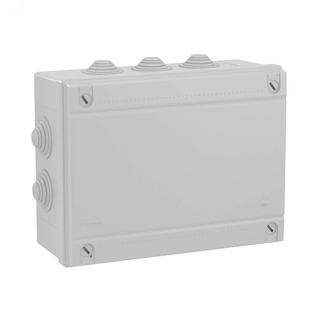 Коробка ответвит. с 10 кабельными вводами д.40мм, IP55, 300х220х120мм DKC 54300 фото 2