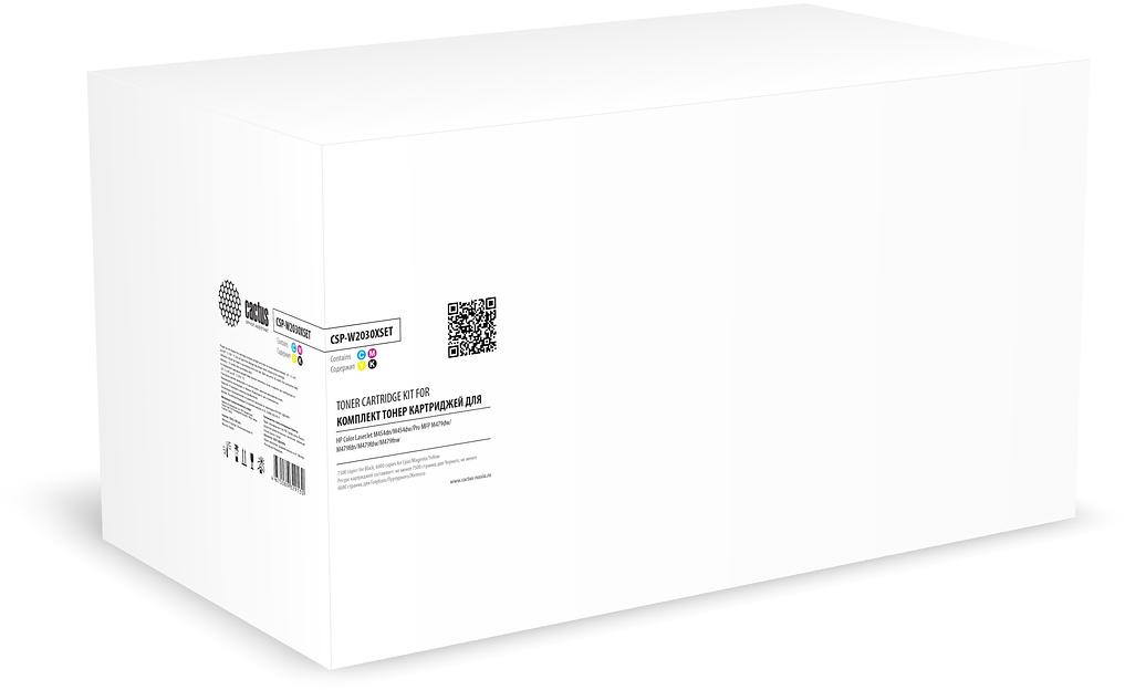 Картридж лазерный Cactus CSP-W2030XSET 415X черный/пурпурный/желтый/голубой набор х4упак. для HP CLJ фото 1