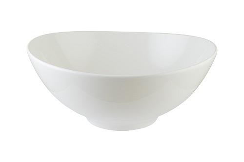 Салатник d=110 мм. 120 мл. h=50 мм. Белый, форма Агора /1/12/ фото 1