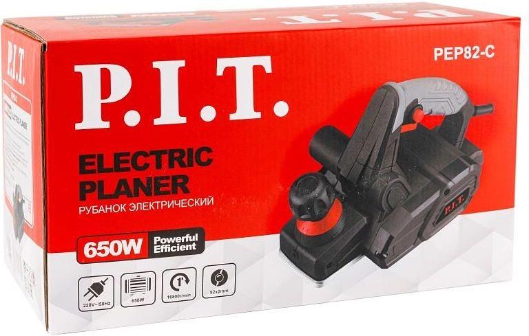 Рубанок P.I.T. PEP82-C 650Вт 82мм 16800об/мин фото 5