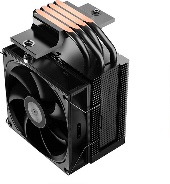 Устройство охлаждения(кулер) PcCooler R400 Soc-AM5/AM4/1151/1200/1700 черный 4-pin Al+Cu 180W Ret (R400-BKNWYX-US) фото 5