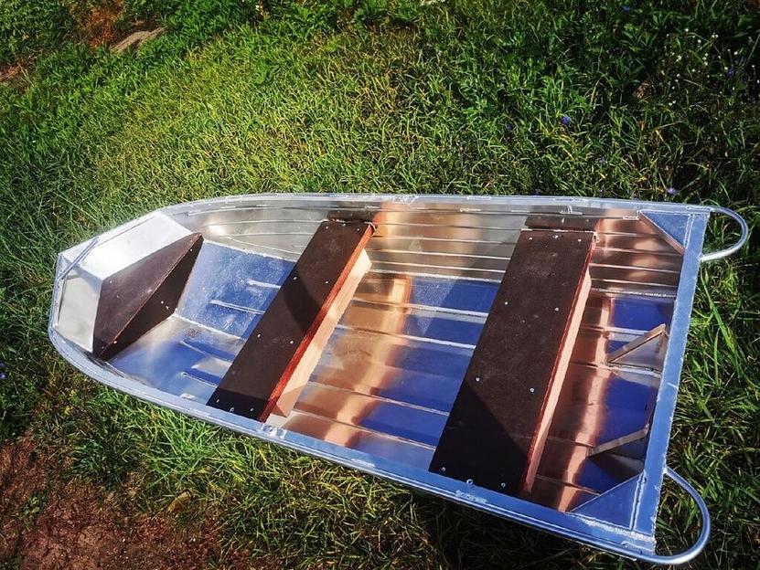 Алюминиевая лодка Тактика 270, 270*100*35 см фото 7