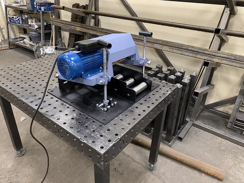 Станок зачистной для профильных и круглых труб до 160 мм (ЗС-160) фото 2