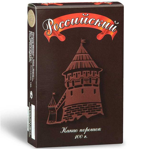 Элитный какао-порошок Вкус «Российский» 100 г фото 1