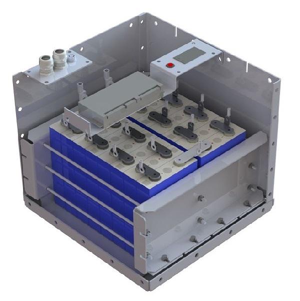 Тяговый литий-ионный аккумулятор, Энергоэлемент, 48В 315Ач фото 3