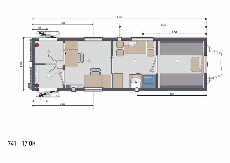 Вагон-дом КПП фото 4