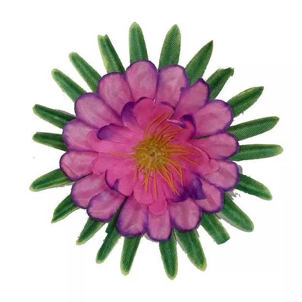 Головка астры Ярославия с листом 3сл 13см 381-388А(391А)-л070-188-098 1/40 фото 1