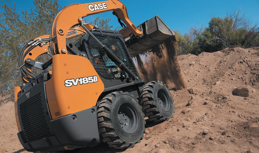 Мини-погрузчик колёсный CASE SV185B фото 1