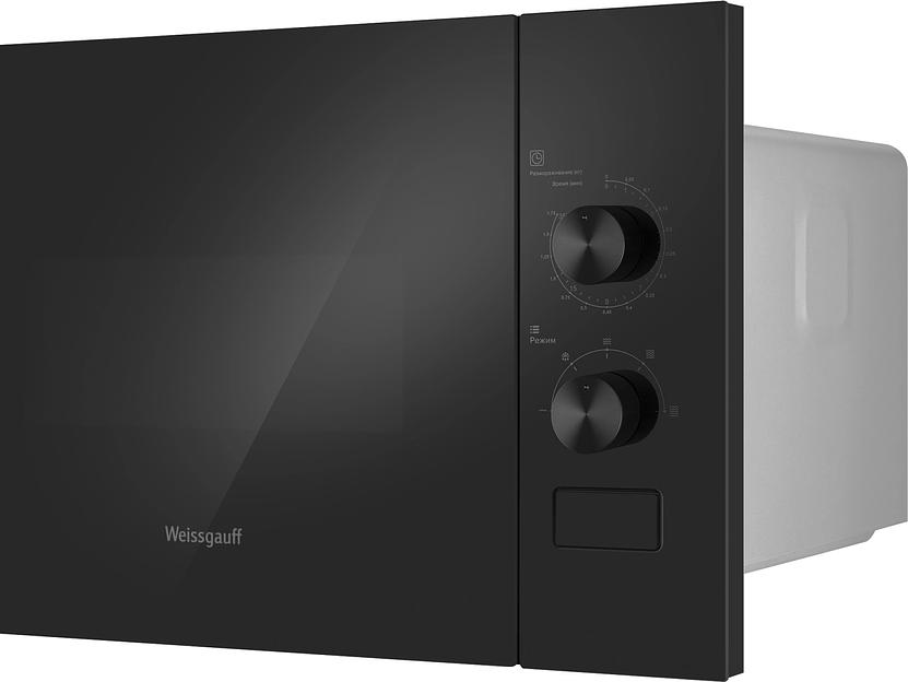 Микроволновая печь Weissgauff HMT-456 20л. 600Вт черный (встраиваемая) фото 8