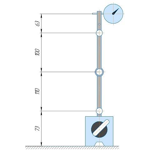 Магнитный штатив для индикатора ШМ-3 фото 3