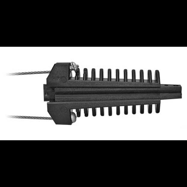 Зажим анкерный клиновой Alpha Mile 806-01-69 (большой, пластиковый) фото 1