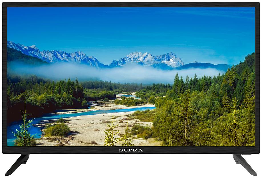 Телевизор LED Supra 32" STV-LC32ST0045W черный/HD READY/50Hz/DVB-T/DVB-T2/DVB-C/USB/WiFi/Smart TV (RUS) фото 1