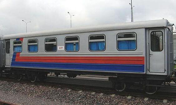 Вагон узкоколейный плацкартный ВП-750 фото 1