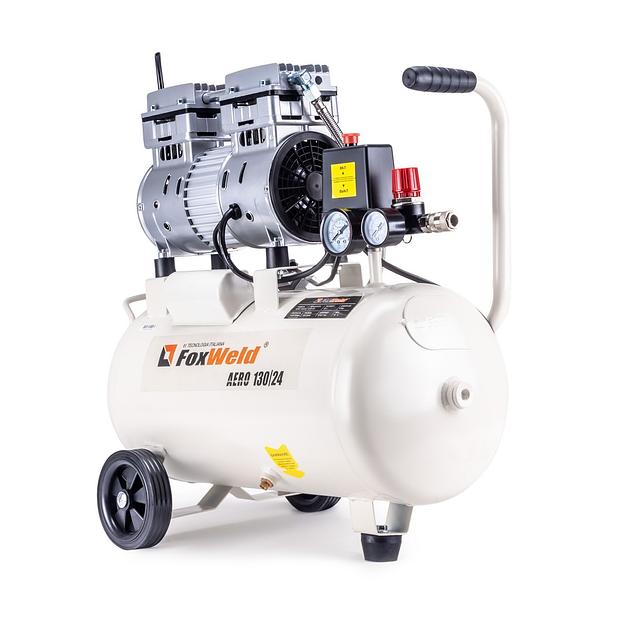 Компрессор воздушный безмасляный Aero 130/24 Foxweld 5374 фото 1