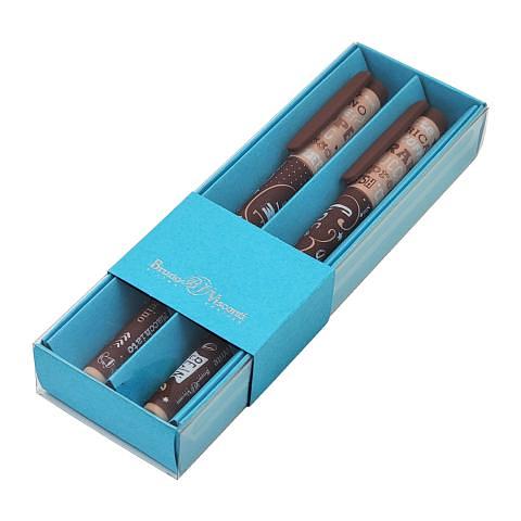 Ручка шариковая 0,5мм FunWrite Coffee Time.Латте, синий, 2 шт, футляр, BrunoVisconti 20-0212/6868 фото 1