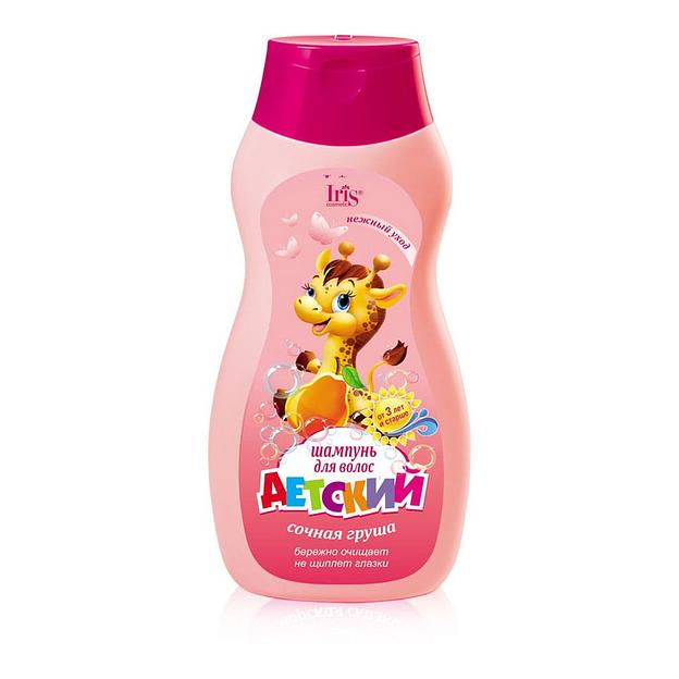 Iris cosmetic детский 3+ шампунь детский сочная груша 300мл фл фото 1