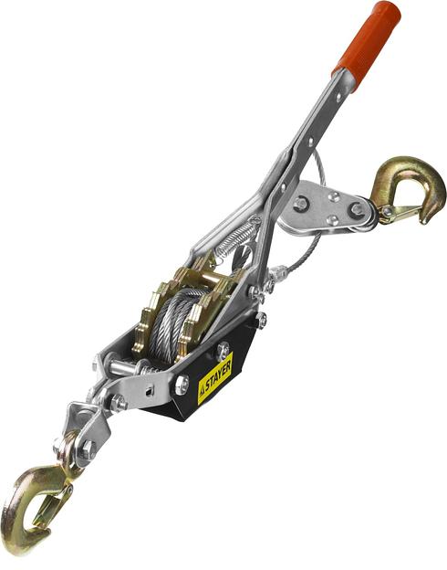 STAYER MAXPull, 2 т, 3 м, ручная рычажная лебедка (4310-2) фото 2