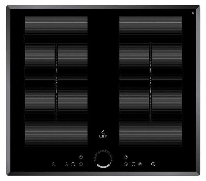 Индукционная варочная поверхность Lex EVI 640 F BL черный фото 1