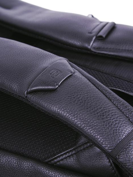 Рюкзак Piquadro Than CA6612S135/N роллтоп черный кожа фото 5