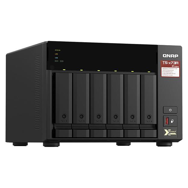 Сетевое хранилище NAS Qnap TS-673A-8G 6-bay Ryzen V1500B фото 3