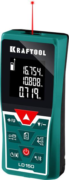 KRAFTOOL LD-150, 150 м, лазерный дальномер (34767) фото 1