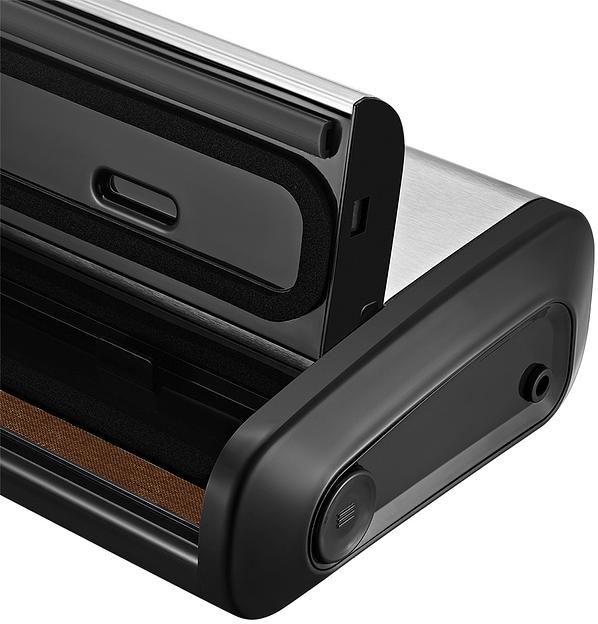 Вакуумный упаковщик Kitfort КТ-1515 175Вт серебристый/черный фото 6