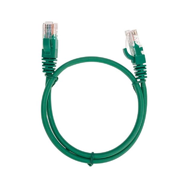 Rexant (02-0106-05) Патч-корд U/UTP, CAT 5e, RJ45-RJ45, 26AWG, LSZH, зеленый, 0,5м фото 1