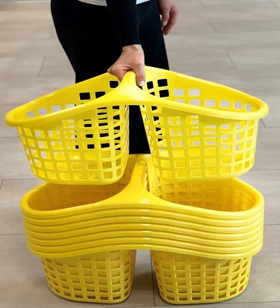 Покупательская корзинка 25 л ОПТ фото 1