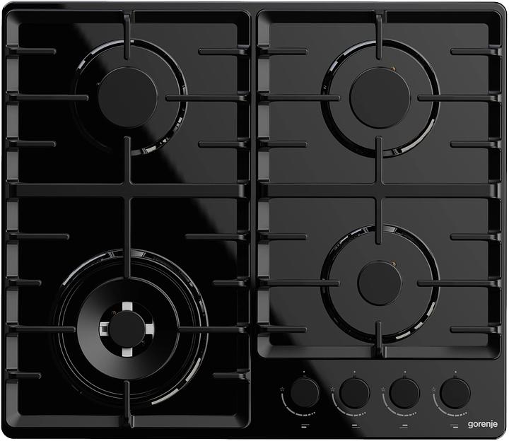 Газовая варочная поверхность Gorenje GTW641BHF черный фото 1