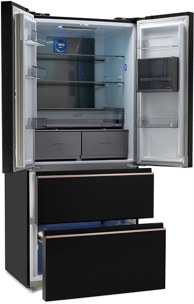 Холодильник Hyundai CM55043F 3-хкамерн. черный фото 3