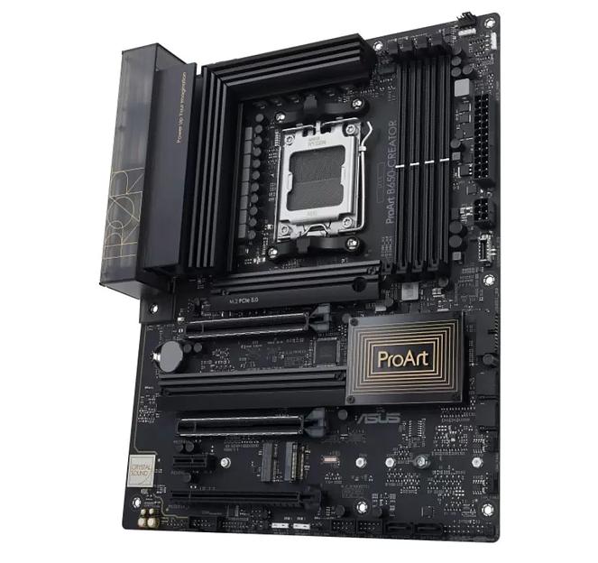 Материнская плата ASUS PROART B650-CREATOR, Socket AM5, B650, 4*DDR5, HDMI, 4xSATA3 + RAID, M2, Audio, Gb LAN, USB 3.2, USB 2.0, ATX; 90MB1C40-M0EAY0 (PROART B650-CREATOR) фото 2